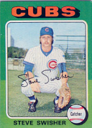 1975 Topps Baseball Cards      063      Steve Swisher RC